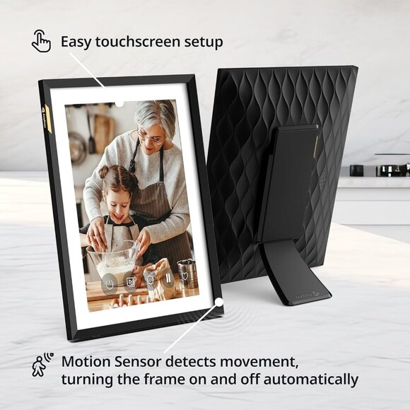 Nixplay Digital Picture Frame AI-Enhanced Stunning HD Touch Screen Photo Display - Picture 2 of 6